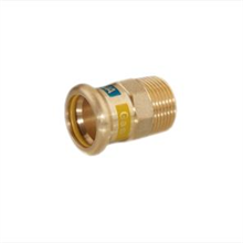 this is an  image M-press Aquagas 28mm x 1" Male Adaptor | Press Fit | LoCO2 Heat