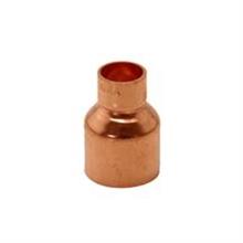 This is an image of a 28mm x 22mm Copper Endfeed Straight Reducer.