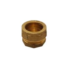 This is an image of a 42mm Compression Stop End Copper.