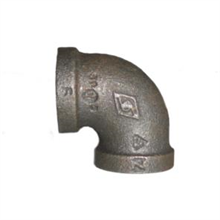 This is an image of a Black Iron 65mm Elbow.