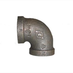 This is an image of a Black Iron 6mm Elbow.
