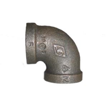 This is an image of a Black Iron 15mm Elbow.