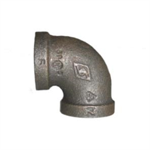 This is an image of a Black Iron 25mm Elbow.