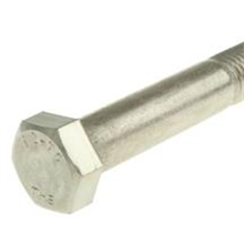 This is an image of a M8 x 100mm Stainless Steel Hex Bolt suitable for the Guntamatic Pro 250 Exchanger Top Brick