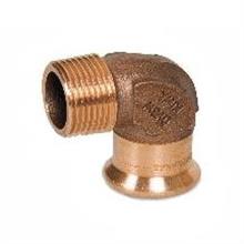 M-Press Copper Male Bend 90° 22mm x 3/4"