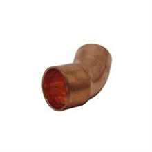 This is an image of a 28mm Copper Endfeed 45° Street Elbow