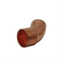 This is an image of a 42mm Copper Endfeed Street Elbow