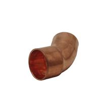 This is an image of a 35mm Copper Endfeed 45° Street Elbow