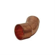 This is an image of a 54mm Copper Endfeed Street Elbow