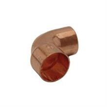 This is an image of a 28mm Copper Endfeed 90° Street Elbow