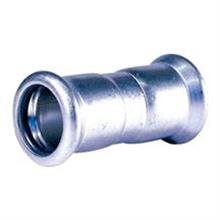 M-Press Carbon Steel Straight Coupling 18mm