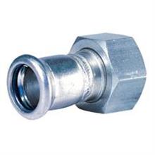 This is an image of a Mpress Carbon Steel Tap Connector 18 x 3/4"