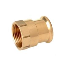Straight Female Adapter - Copper