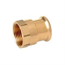 M-Press Copper Straight Female Adapter 35mm x 1"