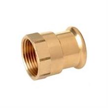 M-Press Copper Straight Female Adapter 15mm x 3/4"