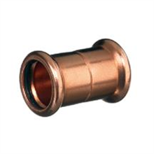 M-Press Copper Straight Coupling 35mm
