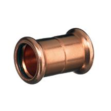 M-Press Copper Straight Coupling 22mm