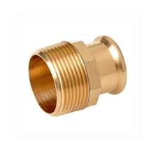 M-Press Copper Straight Male Adapter 28mm x 1"