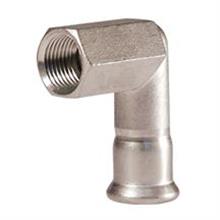 M-Press Stainless Steel Female Elbow 22mm x 3/4"