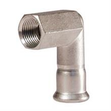 M-Press Stainless Steel Female Elbow 18mm x 1/2"
