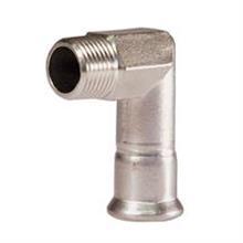 M-Press Stainless Steel Male Elbow 22mm x 3/4"
