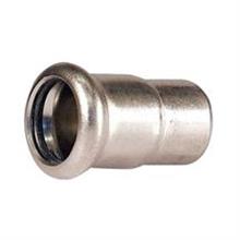 M-Press Stainless Steel Straight End Cap 108mm