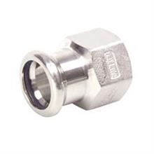 M-Press Stainless Steel Female Adapter 15mm x 3/4"