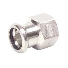 M-Press Stainless Steel Female Adapter 15mm x 1/2"