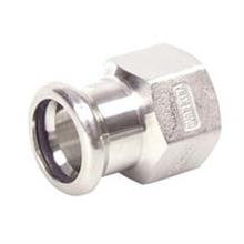 M-Press Stainless Steel Female Adapter 18mm x 3/4"