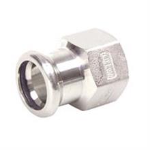 M-Press Stainless Steel Female Adapter 35mm x 1"