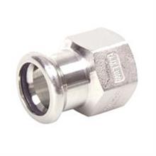 M-Press Stainless Steel Female Adapter 22mm x 3/4"