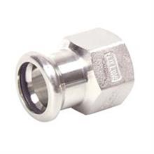 M-Press Stainless Steel Female Adapter 22mm x 1"