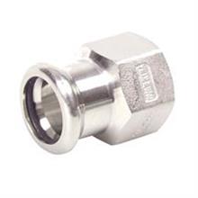 M-Press Stainless Steel Female Adapter 42mm x 1 1/2"