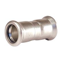 M-Press Stainless Steel Straight Coupling 42mm