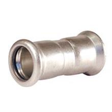 M-Press Stainless Steel Straight Coupling 22mm