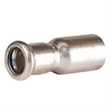 M-Press Stainless Steel Straight Coupling Reduction 88.9mm x 54mm