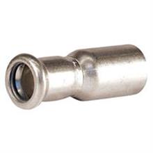 M-Press Stainless Steel Straight Coupling Reduction 88.9mm x 76.1mm