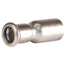 M-Press Stainless Steel Straight Coupling Reduction 76.1mm x 54mm