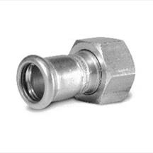 M-Press Stainless Steel Tap Connector 28mm x 1 1/4"