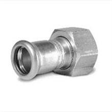 M-Press Stainless Steel Tap Connector 18mm x 3/4"