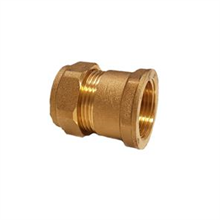 This is an image of a 22mm x 3/4" Compression Female Adaptor.