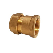 This is an image of a 15mm x 3/4" Compression Female Adaptor.