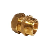 This is an image of a 42mm x 1 1/2" Compression Male Adaptor