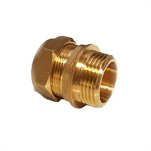 This is an image of a 22mm x 3/4" Compression Male Adaptor