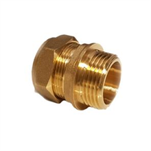 This is an image of a 15mm x 1/2" Compression Male Adaptor