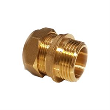 This is an image of a 54mm x 2" Compression Male Adaptor