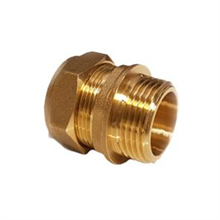 This is an image of a 15mm x 3/4" Compression Male Adaptor