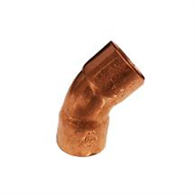 15mm Copper Endfeed 45° Elbow (Bag of 25)