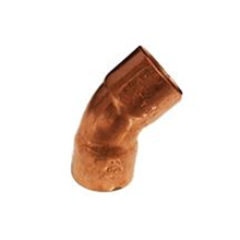 22mm Copper Endfeed 45° Elbow (Bag of 25)