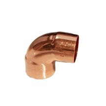 This is an image of a 42mm Copper Endfeed 90° Elbow.